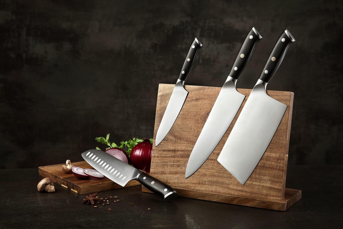 Knives Set | Quartet |Legacy Series | Chef's, Utility, Cleaver, and Santoku Knives - Cuttana